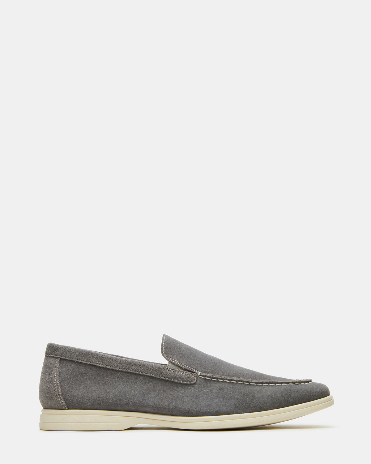 LINUX Grey Suede Slip-On Men's Casual - Steve Madden