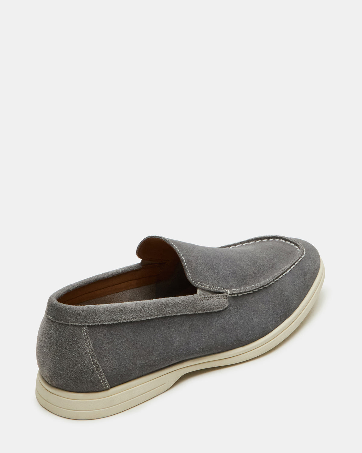 LINUX Grey Suede Slip-On Men's Casual - Steve Madden