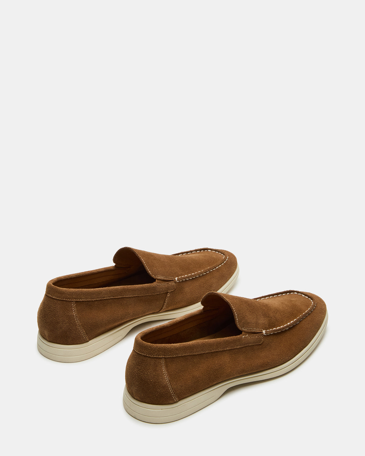 LINUX Chestnut Suede Slip-On Men's Casual - Steve Madden
