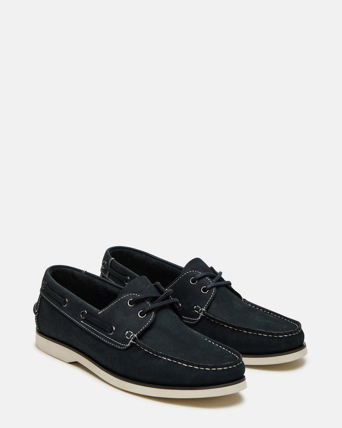 ZEPHYR Navy Slip-On Men's Boat Shoe Loafer - Steve Madden