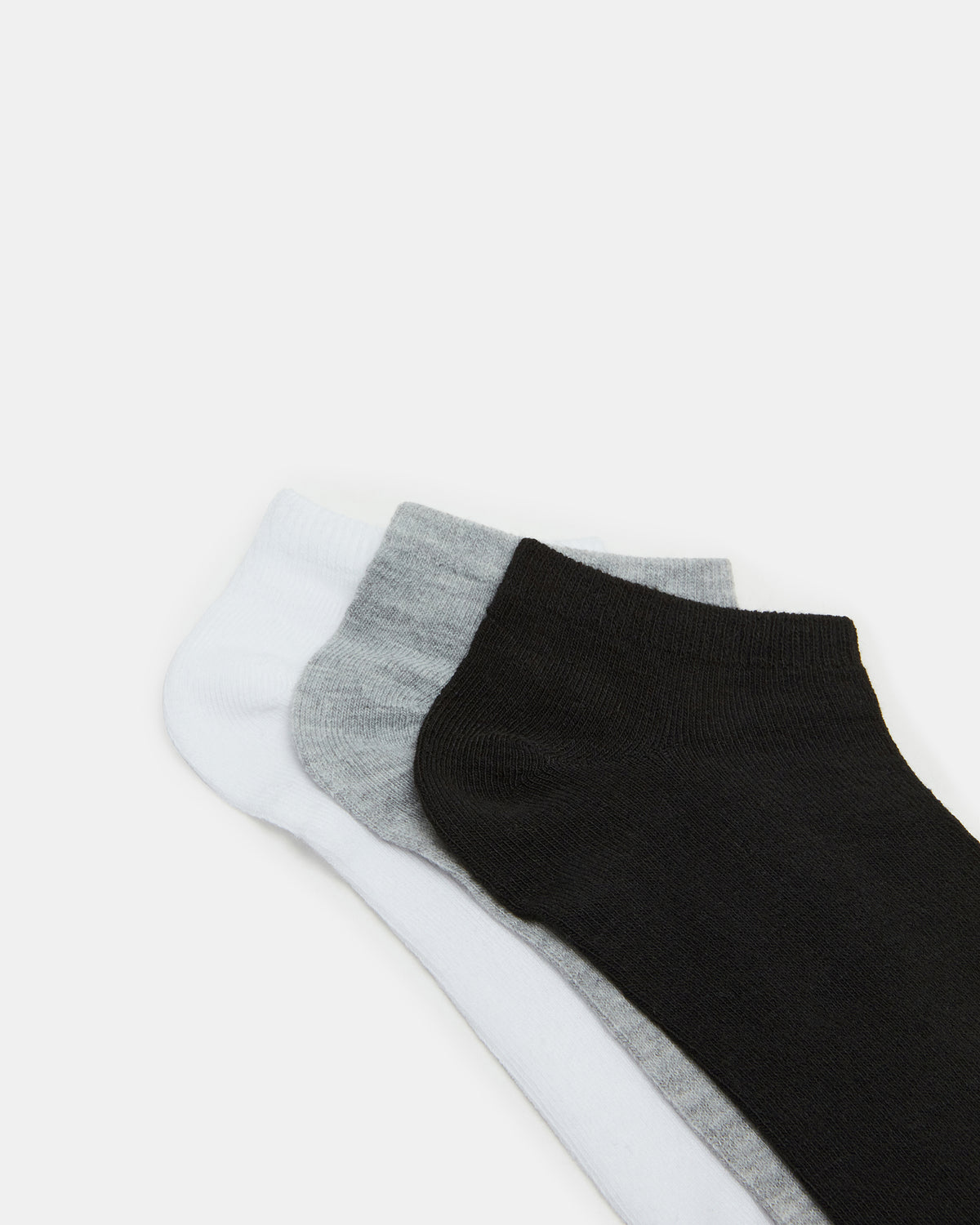 BASIC LOW CUT SOCKS BLACK/WHITE | Men's Multi Pack Low-Cut Socks - Steve Madden