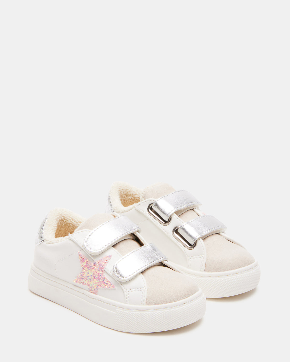 Toddlers' REZUME Denim Fabric Girls' Low-Top Sneaker - Steve Madden