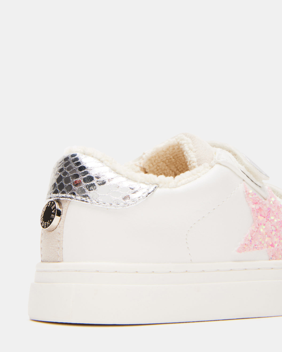 Toddlers' REZUME Denim Fabric Girls' Low-Top Sneaker - Steve Madden