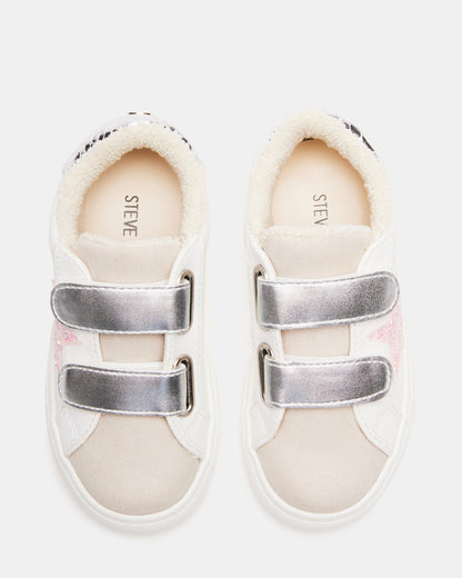 Toddlers' REZUME Denim Fabric Girls' Low-Top Sneaker - Steve Madden