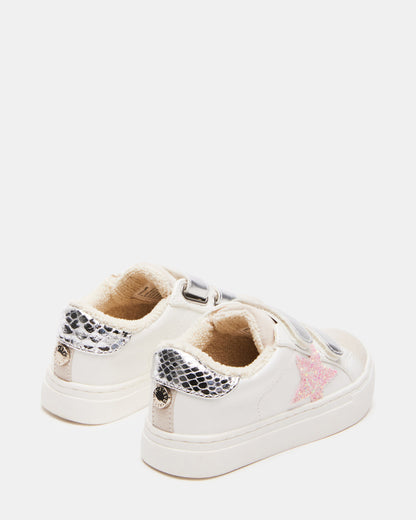 Toddlers' REZUME Denim Fabric Girls' Low-Top Sneaker - Steve Madden