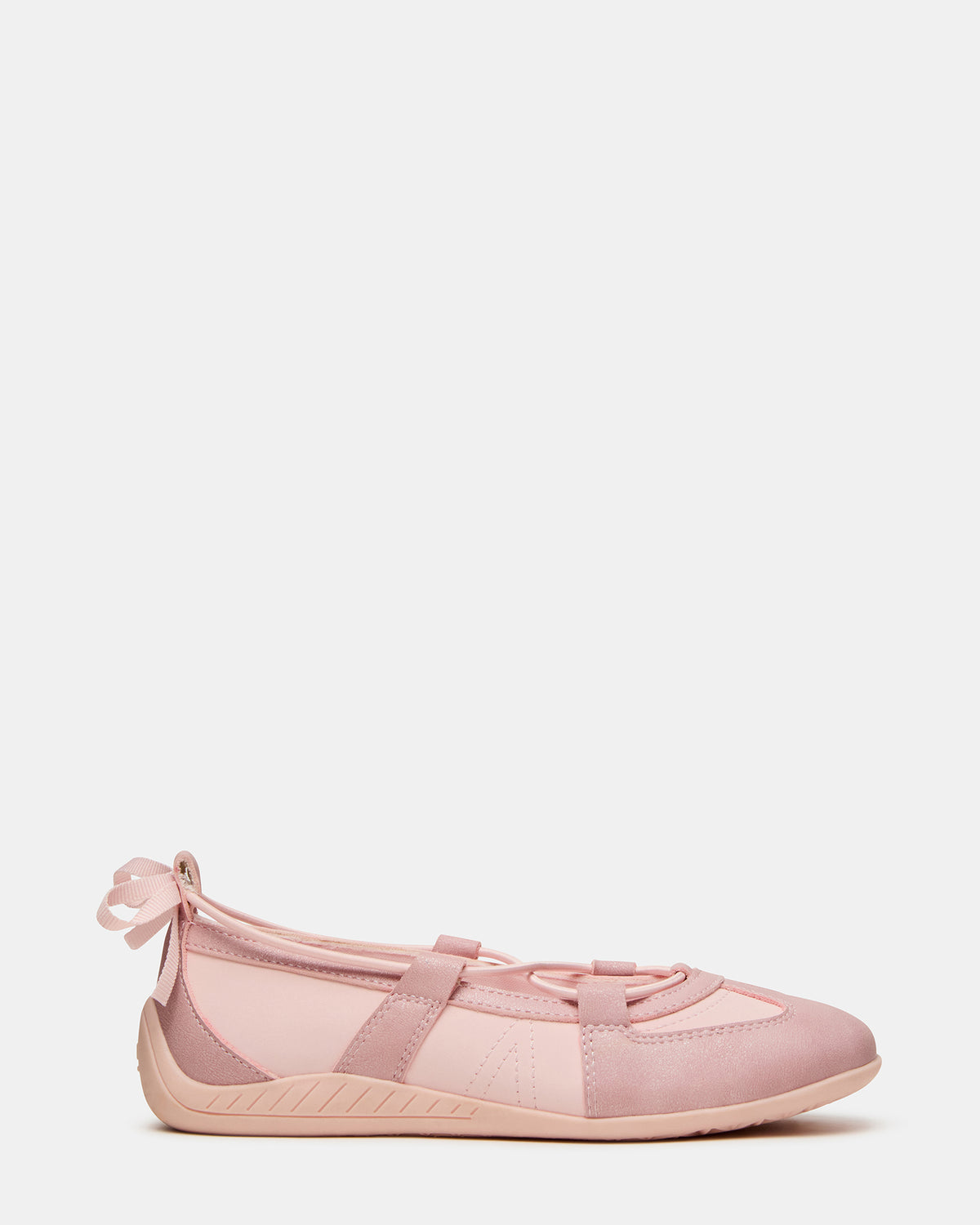 Kids' MEARA Blush Low-Top Lace-Up Girls' Sneaker - Steve Madden