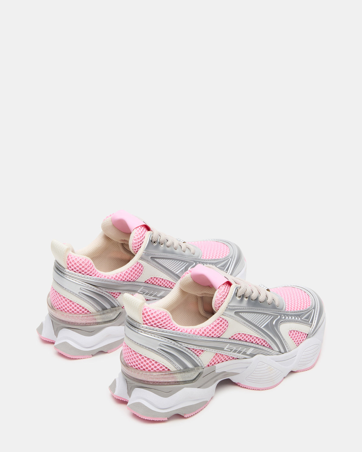 Kids' SPEDSTR Pink Low-Top Lace-Up Girls' Sneaker - Steve Madden
