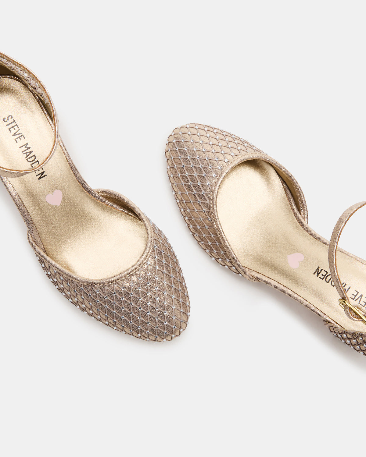 Kids' PRETTYY Gold Girls' Block Heel - Steve Madden