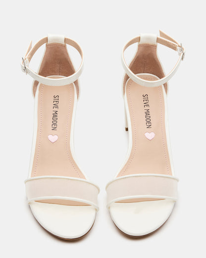Kids' CARRSON Mesh White Girls' Dress Heel - Steve Madden