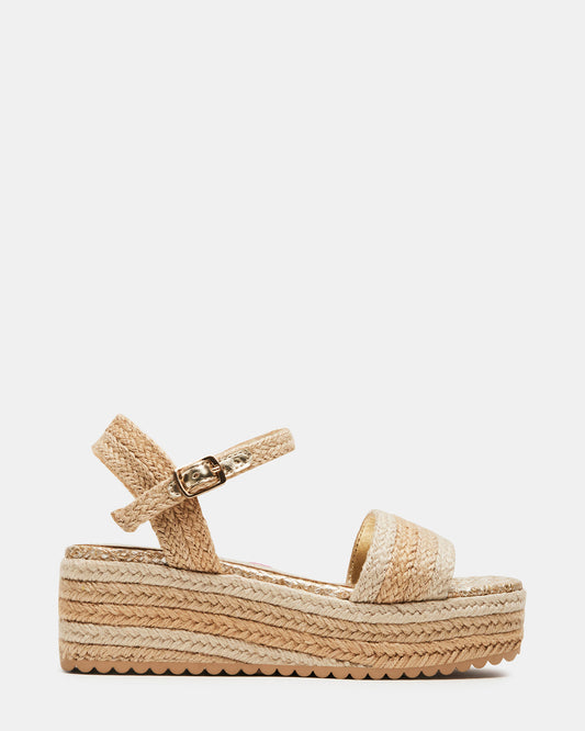 Kids' CLEO Natural Girls' Platform Wedge - Steve Madden