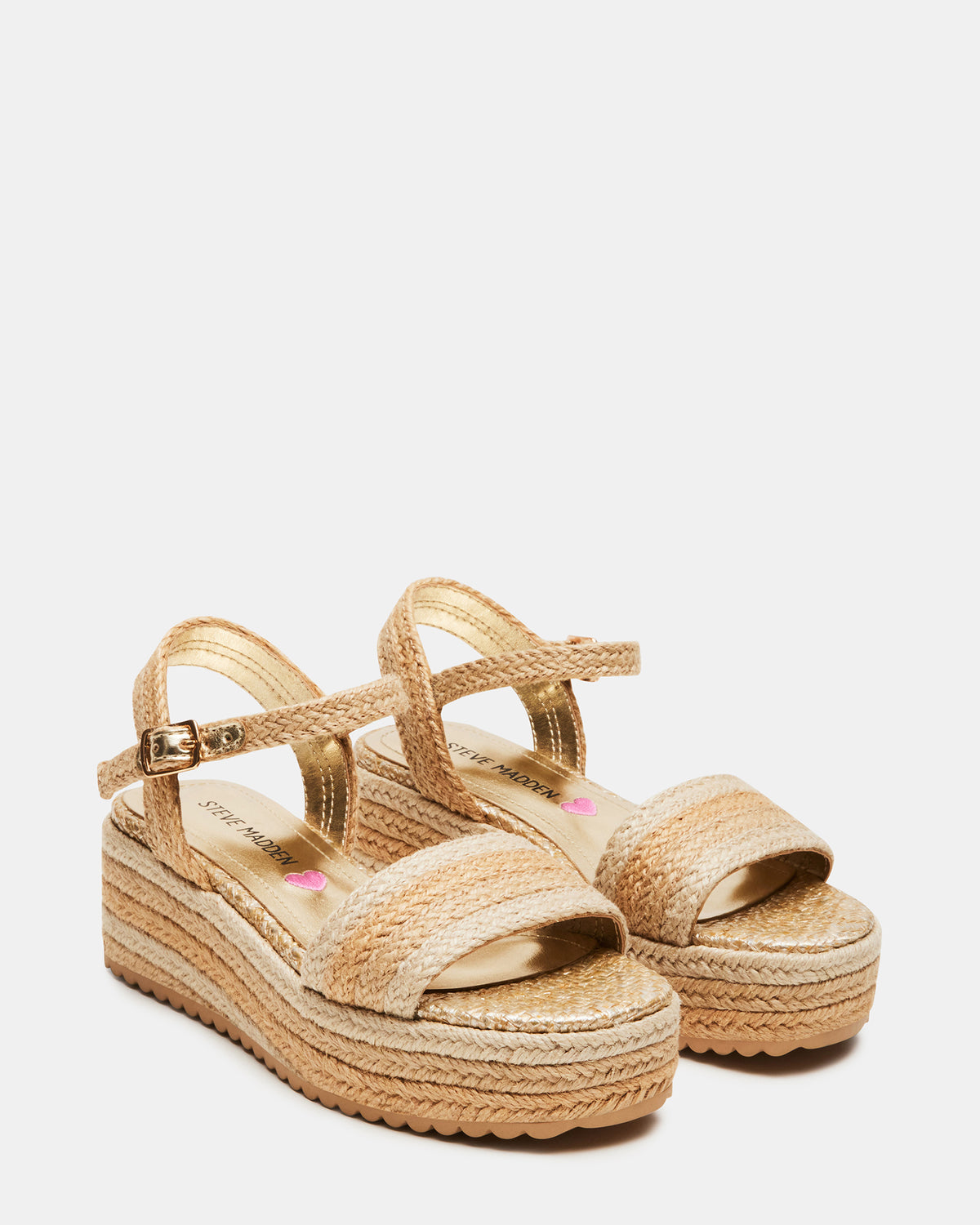 Kids' CLEO Natural Girls' Platform Wedge - Steve Madden