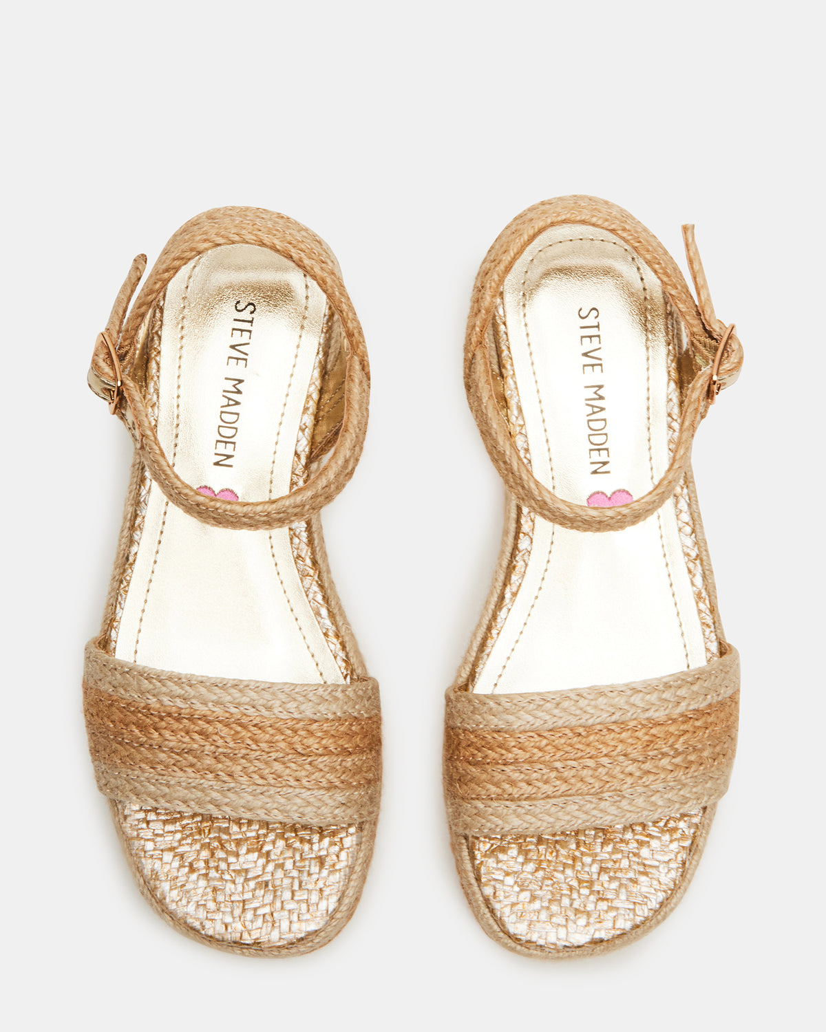Kids' CLEO Natural Girls' Platform Wedge - Steve Madden
