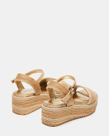 Kids' CLEO Natural Girls' Platform Wedge - Steve Madden