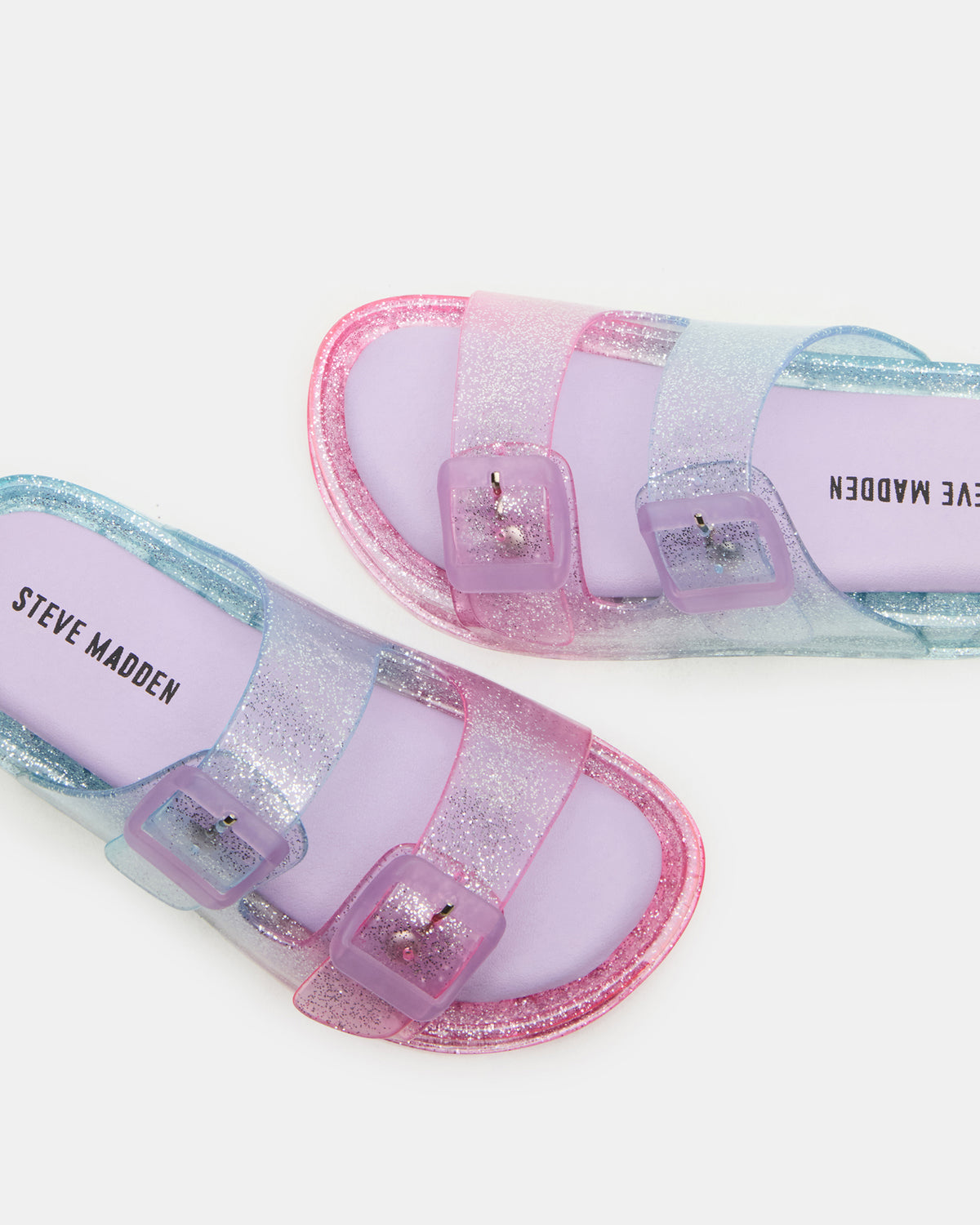 Kids' LOLLI Multi Girls' Flatform Slide Sandal - Steve Madden