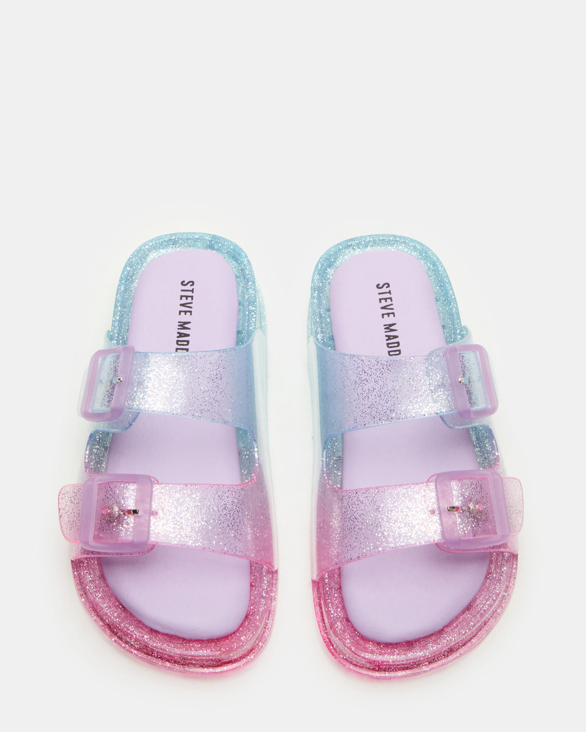 Kids' LOLLI Multi Girls' Flatform Slide Sandal - Steve Madden