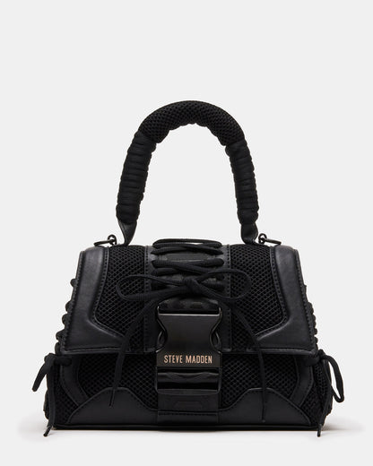 DIEGO Black Women's Handbag with Crossbody Strap - Steve Madden