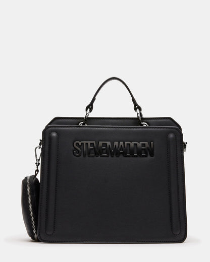 EVELYN Bag Black | Women's Top Handle Crossbody Bag - Steve Madden