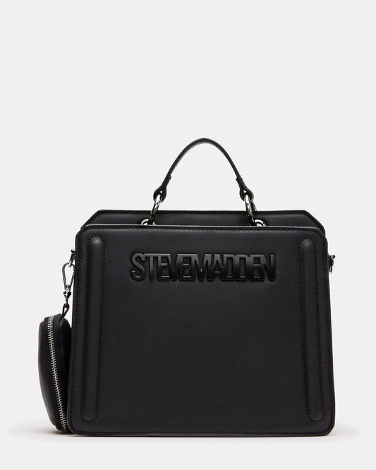 EVELYN Bag Black | Women's Top Handle Crossbody Bag - Steve Madden