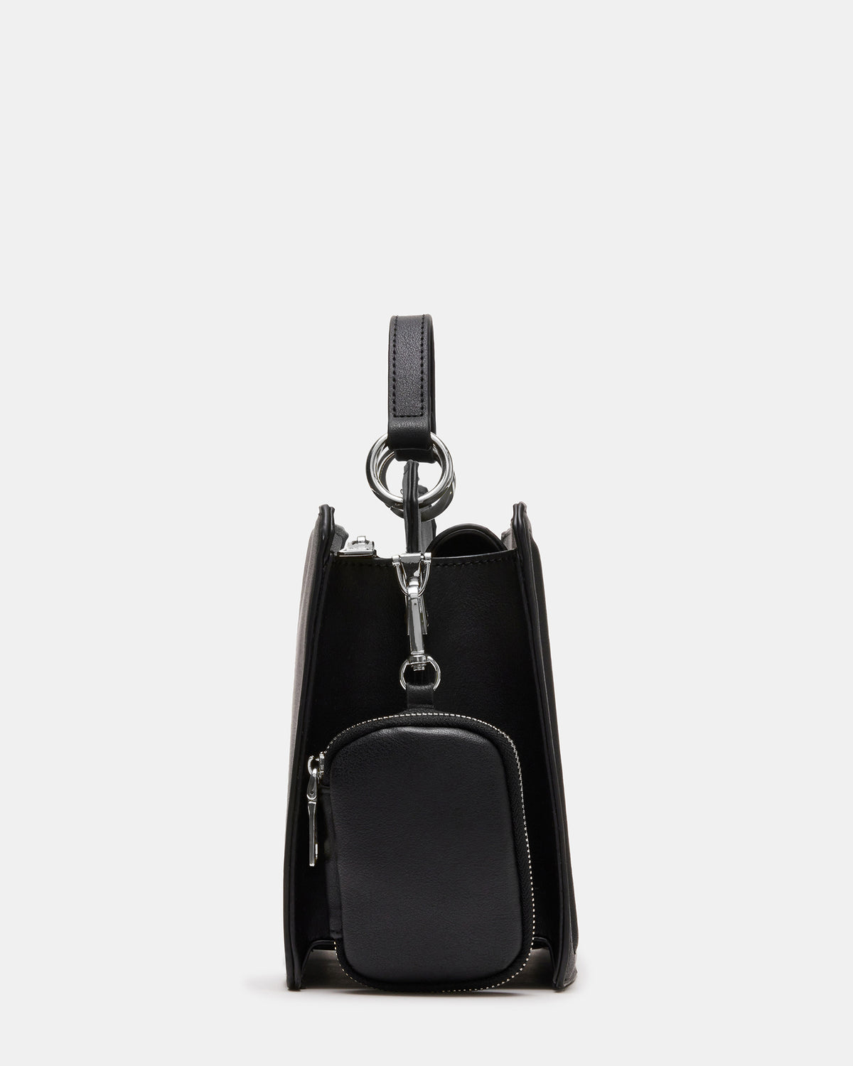 EVELYN Bag Black | Women's Top Handle Crossbody Bag - Steve Madden