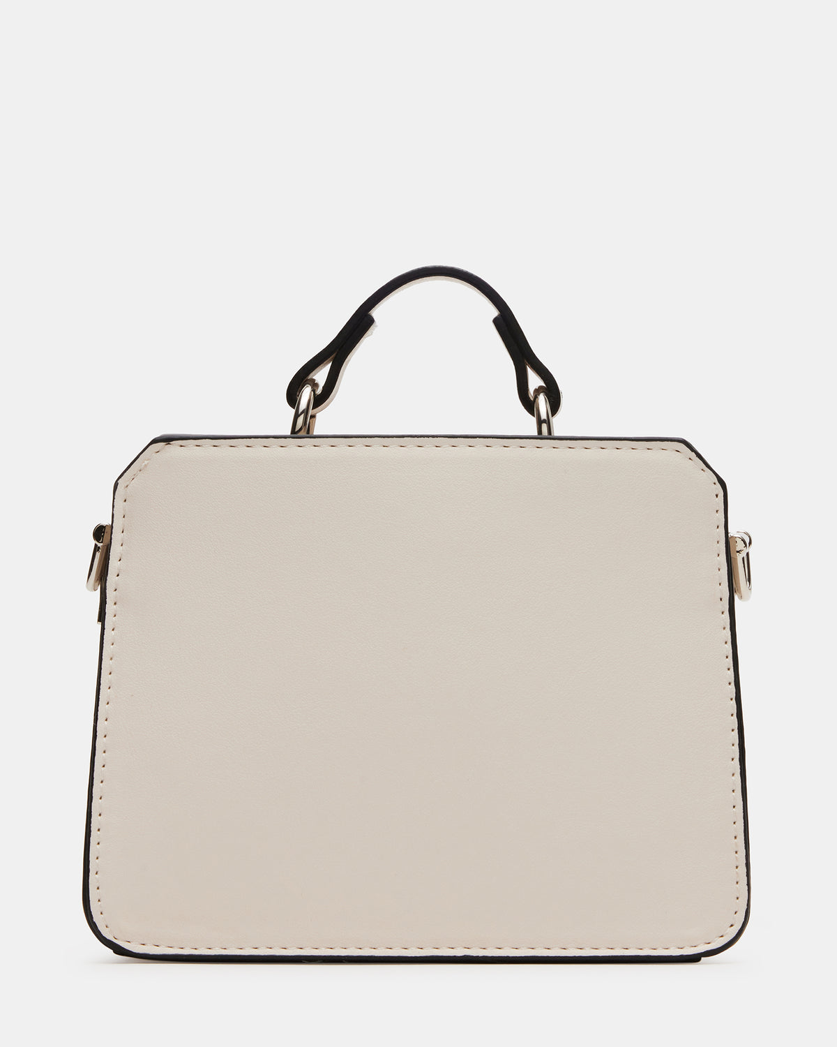 EVELYN Mini Bag Cream | Women's Top-Handle Crossbody Bag - Steve Madden