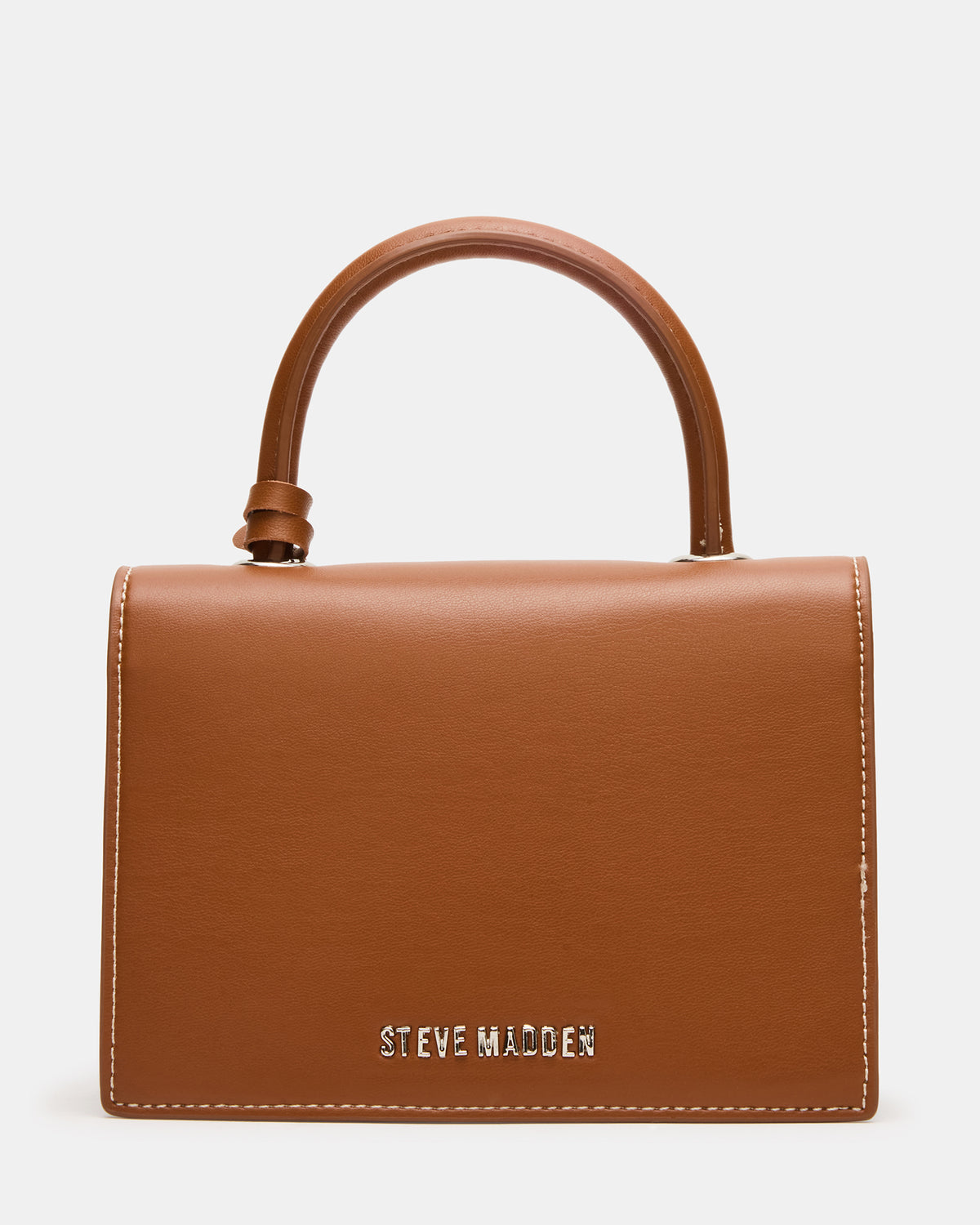 PREPPY Bag Toffee Structured Top-Handle Penny Loafer Crossbody Handbag - Steve Madden