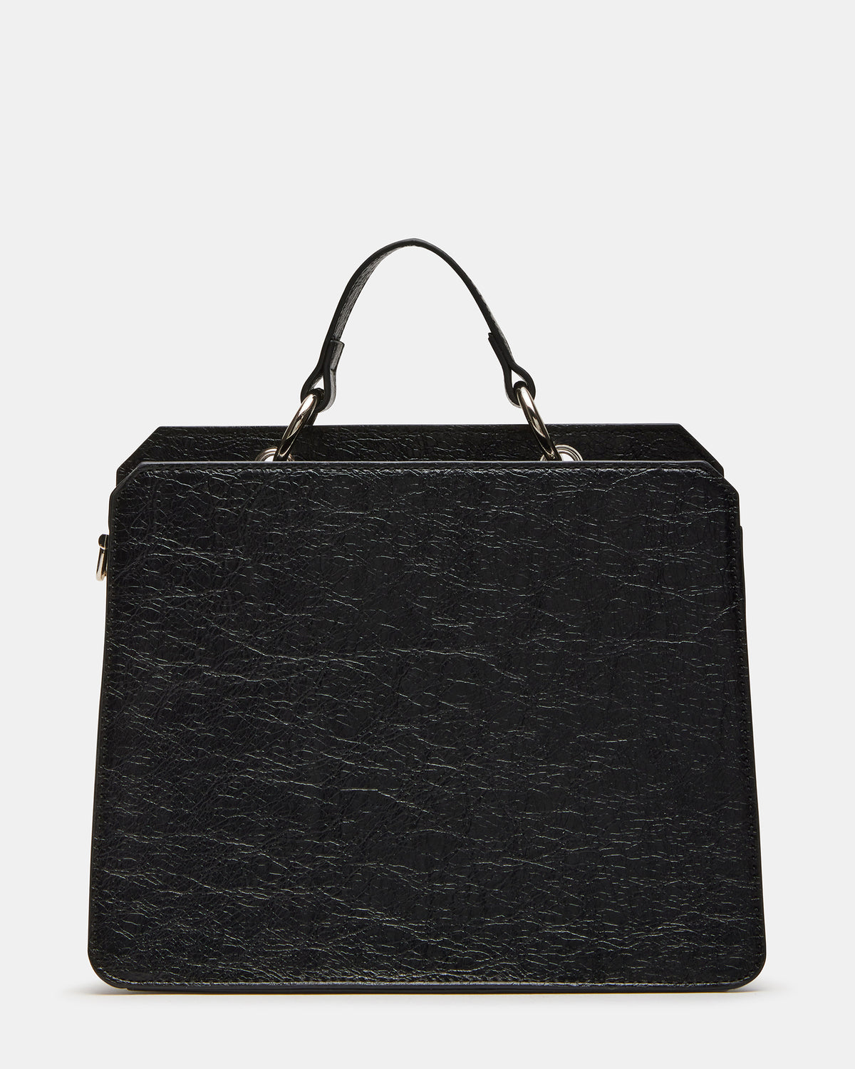 EVELYN Skull Bag Black Top Handle Crossbody Bag - Steve Madden
