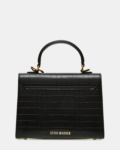 ELLOISE Bag Black Structured Mini Crossbody Handbag - Steve Madden