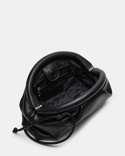 HAILEE Black Women's Soft Clutch Handbag - Steve Madden