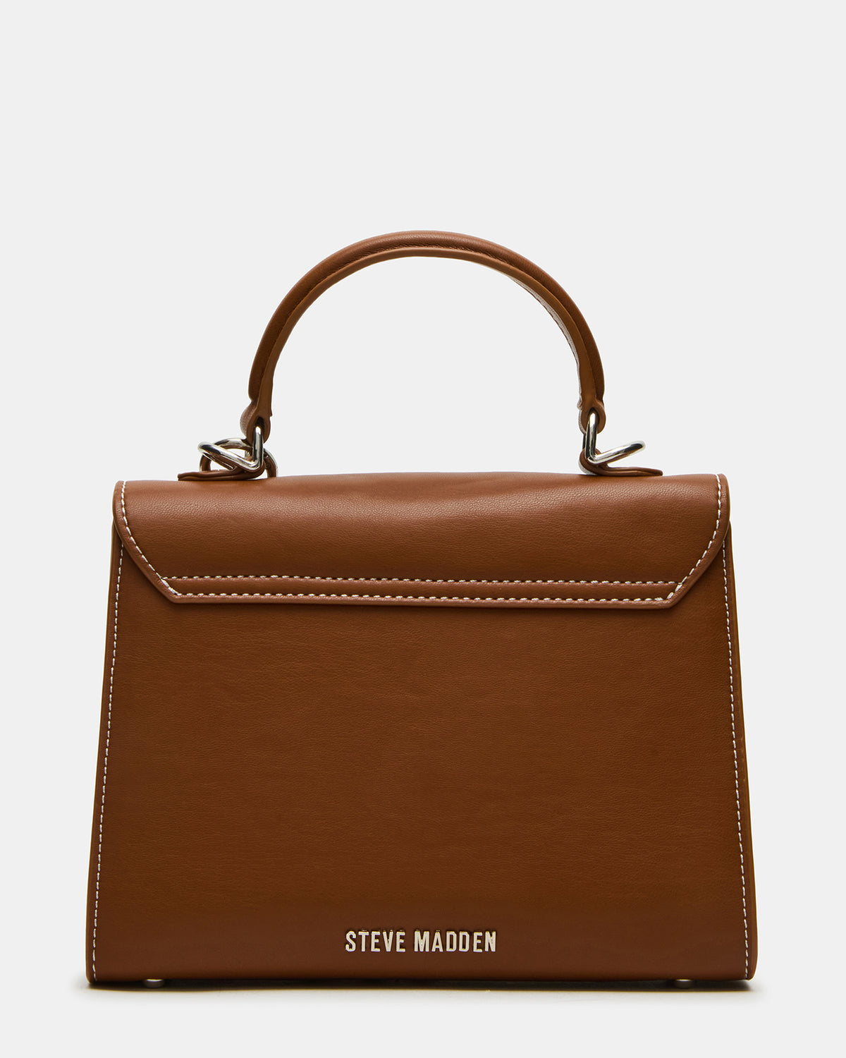 ELLOISE Bag Cognac Structured Mini Crossbody Handbag - Steve Madden