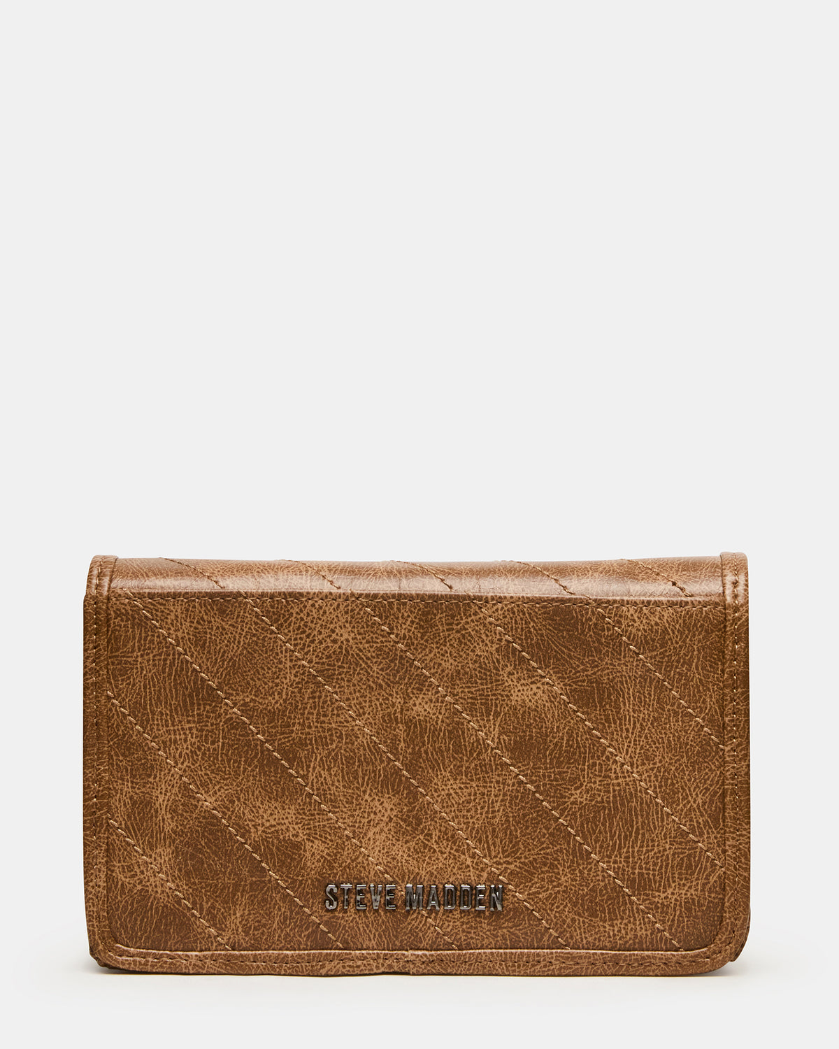RELAX Bag Pecan Logo Chain Strap Crossbody Handbag - Steve Madden