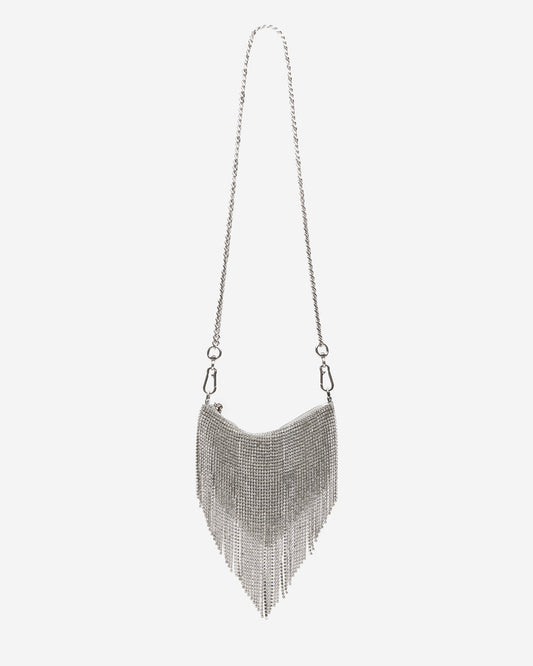 SHAKIRA Bag Rhinestones | Women's Fringe Crossbody Bag - Steve Madden