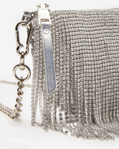SHAKIRA Bag Rhinestones | Women's Fringe Crossbody Bag - Steve Madden