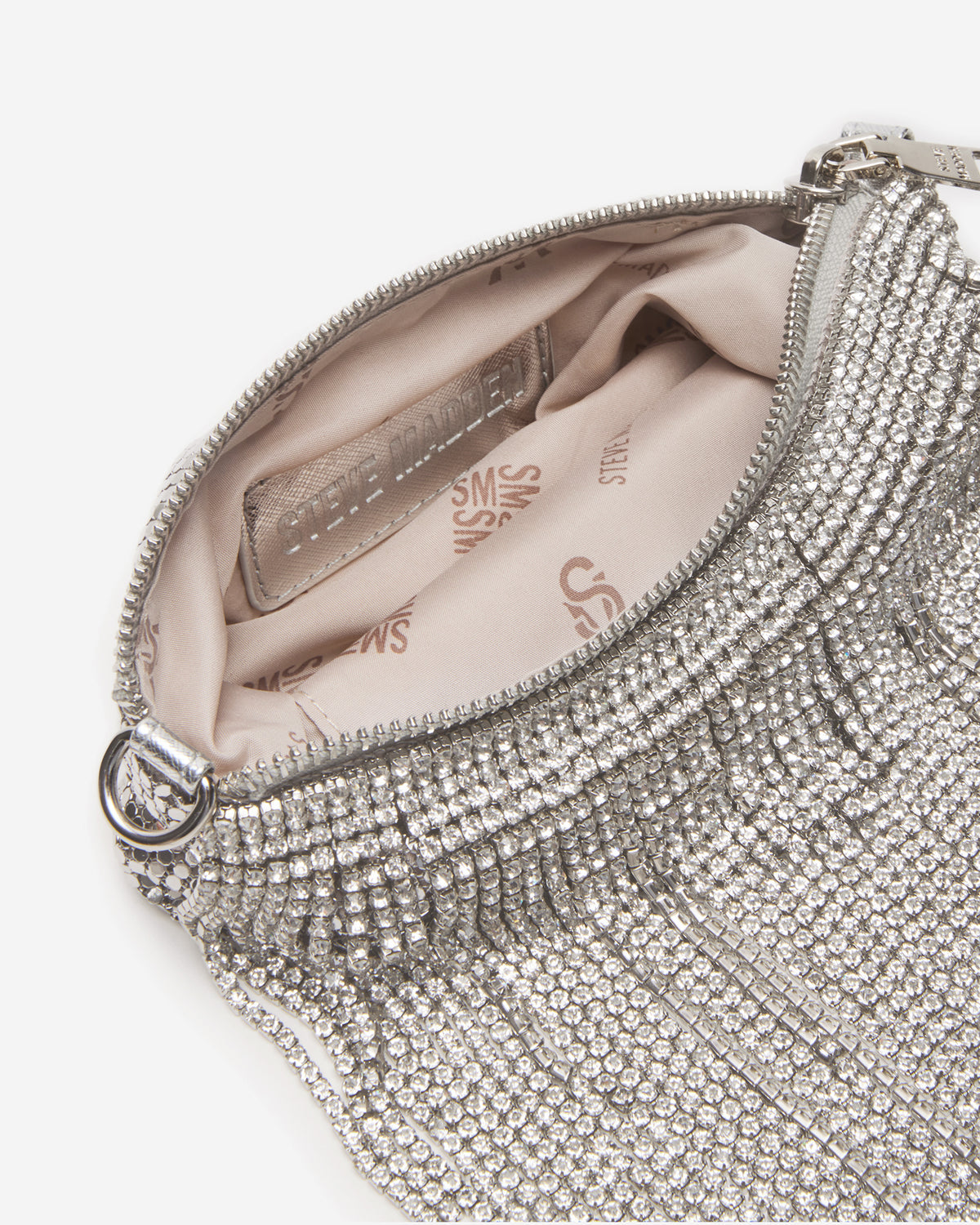 SHAKIRA Bag Rhinestones | Women's Fringe Crossbody Bag - Steve Madden