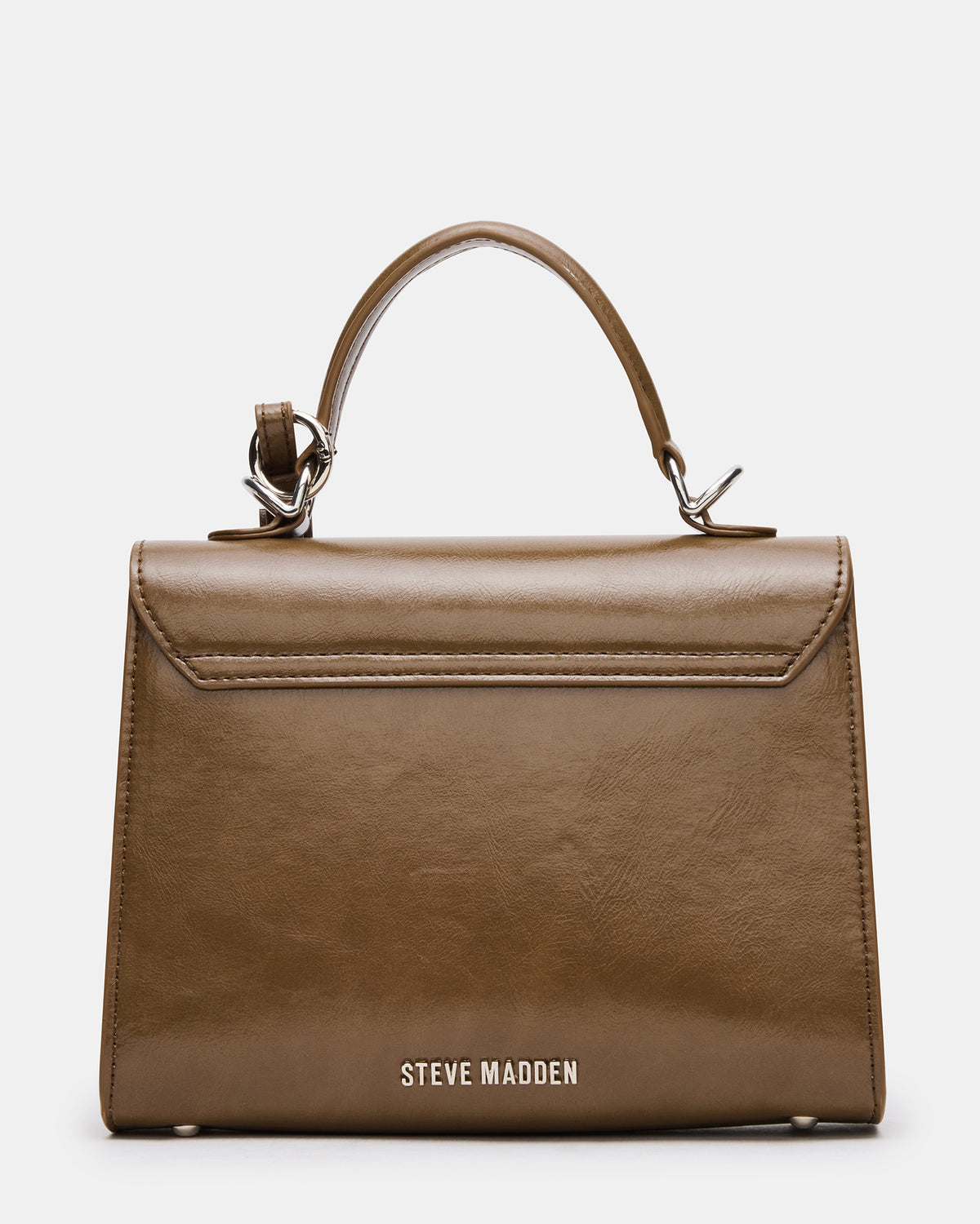 ELLOISE Bag Olive Structured Mini Crossbody Handbag - Steve Madden