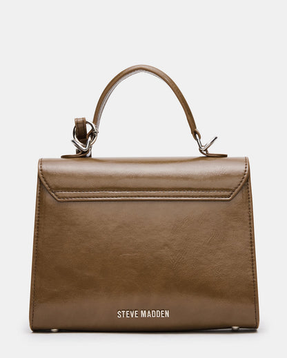 ELLOISE Bag Olive Structured Mini Crossbody Handbag - Steve Madden