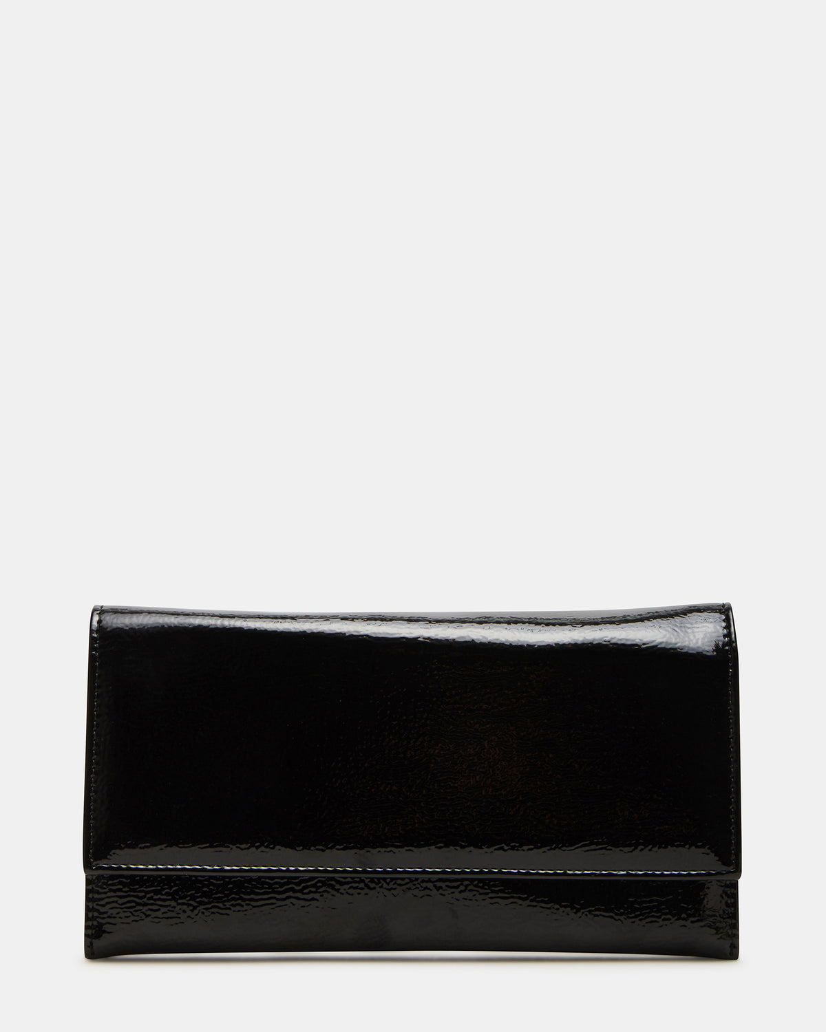 JULIANA Bag Black Patent Crossbody Clutch Handbag - Steve Madden