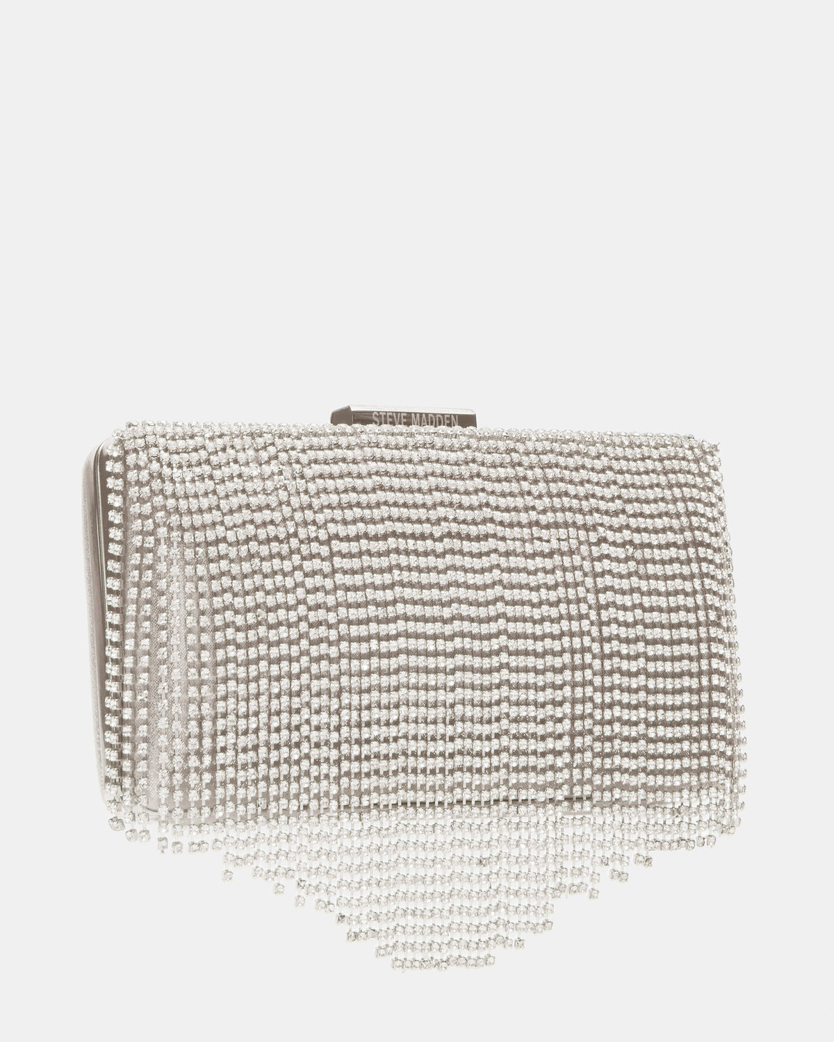 SPARKLI Bag Rhinestones | Women's Rhinestone Fringe Clutch - Steve Madden