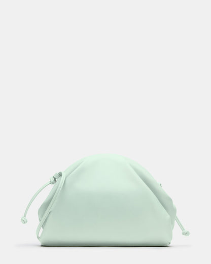HAILEE Light Green Women's Soft Clutch Handbag - Steve Madden