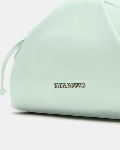 HAILEE Light Green Women's Soft Clutch Handbag - Steve Madden