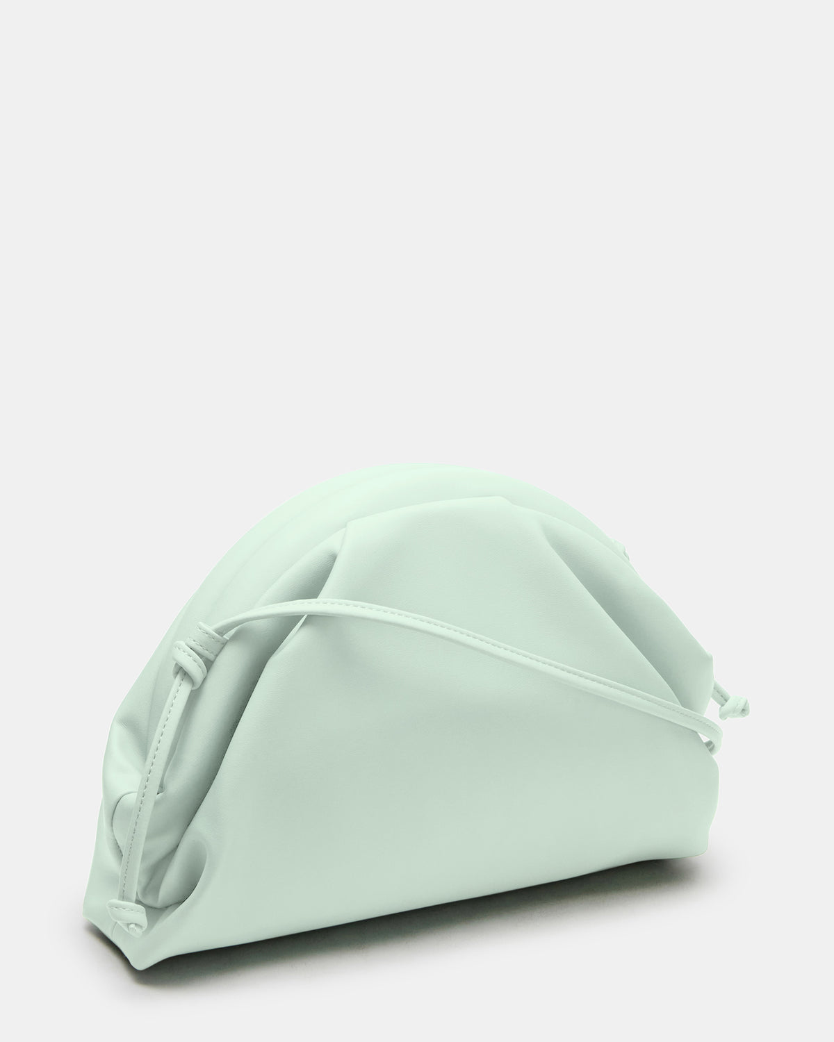 HAILEE Light Green Women's Soft Clutch Handbag - Steve Madden