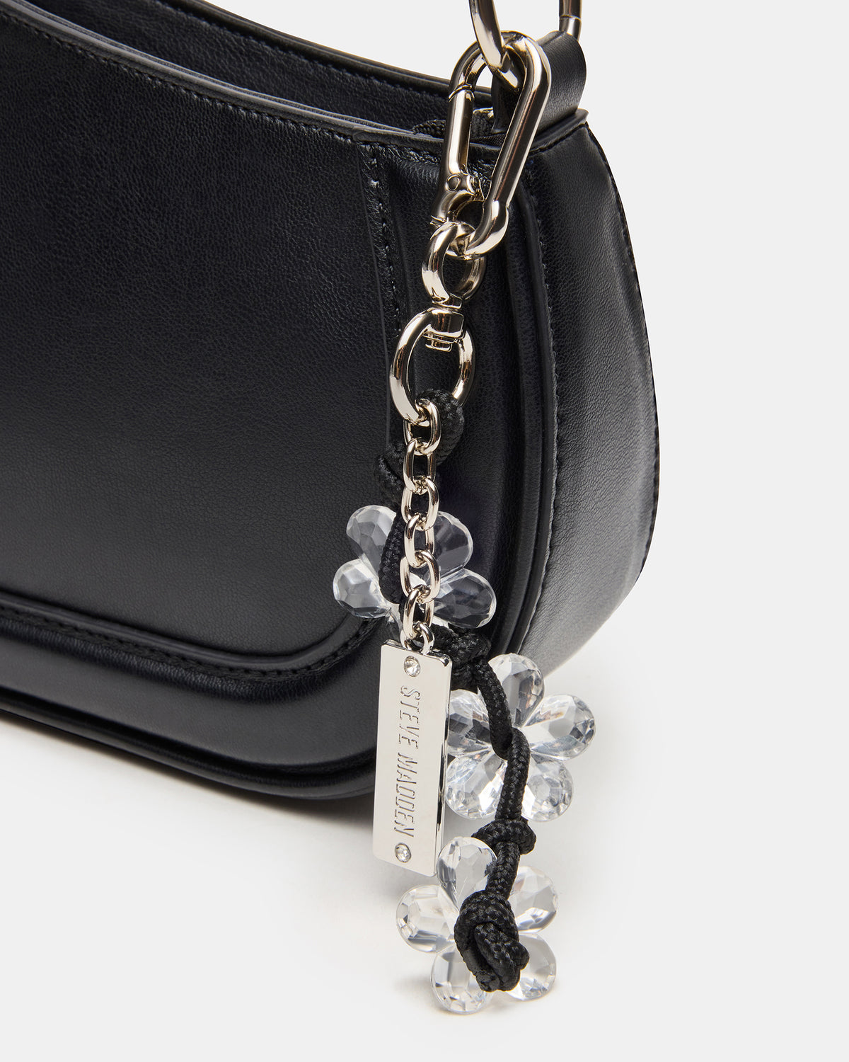 MUSEE Bag Black Asymmetrical Shoulder Strap Handbag - Steve Madden
