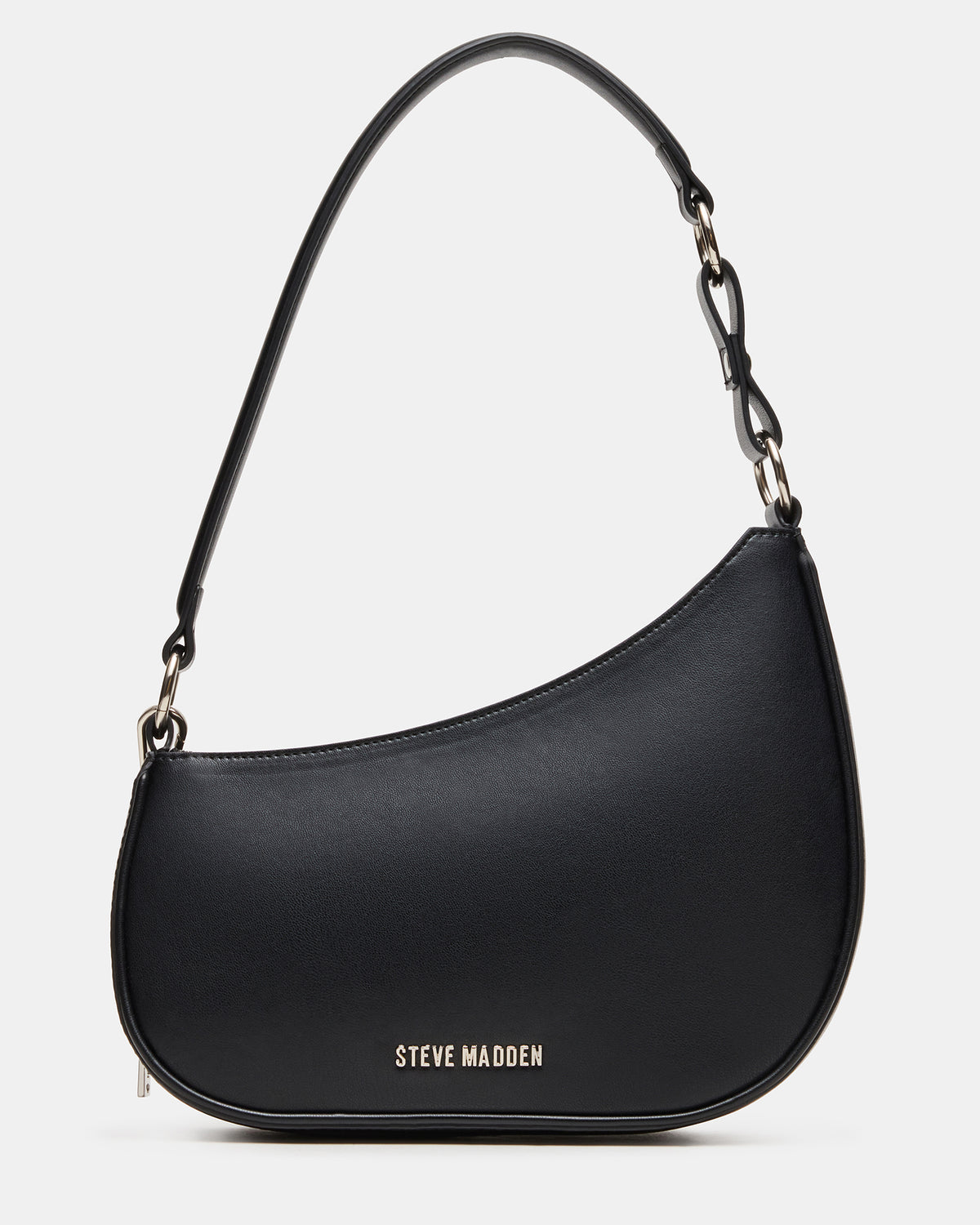MUSEE Bag Black Asymmetrical Shoulder Strap Handbag - Steve Madden