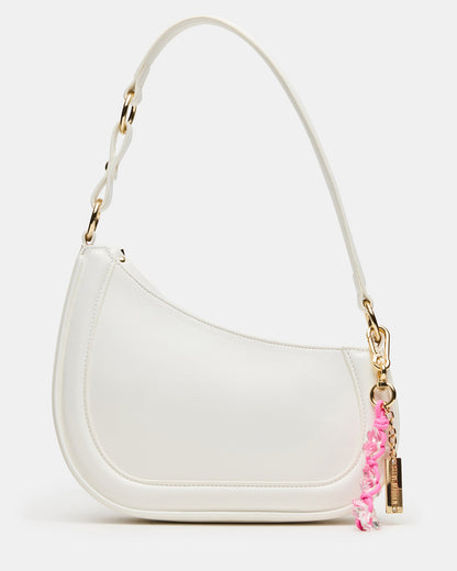 MUSEE Bag White Asymmetrical Shoulder Strap Handbag - Steve Madden