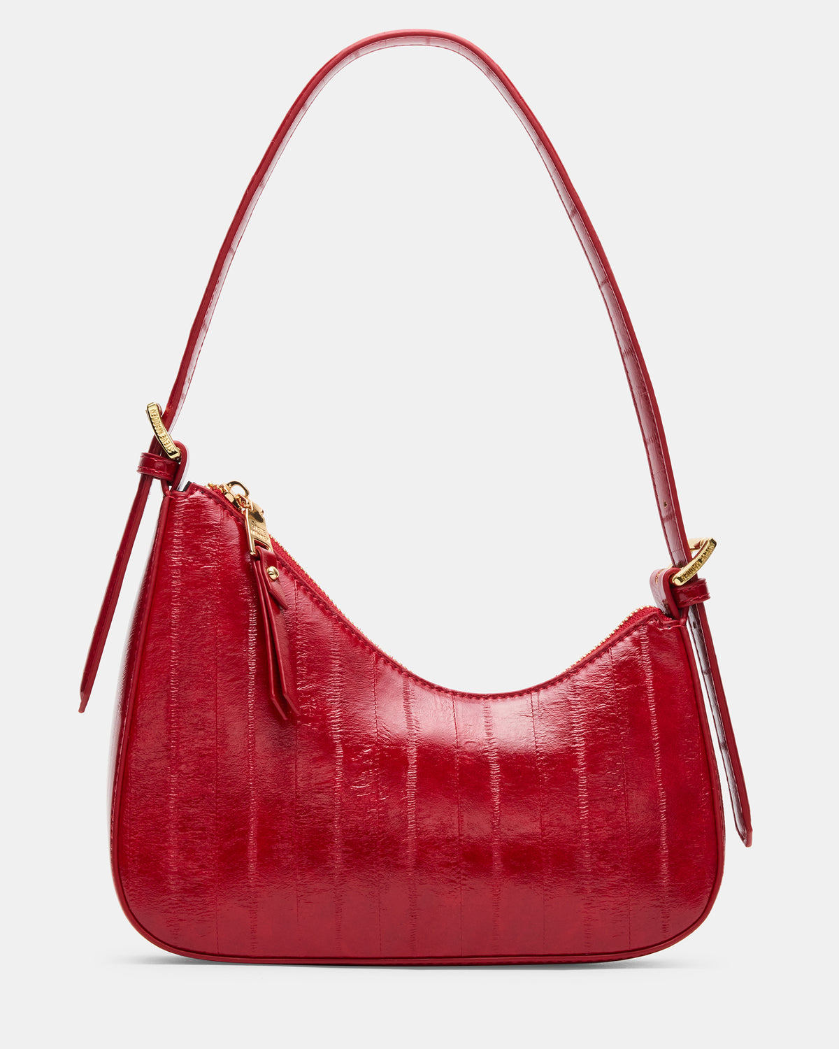 SMITH Bag Red Eel Asymmetric Shoulder Handbag - Steve Madden
