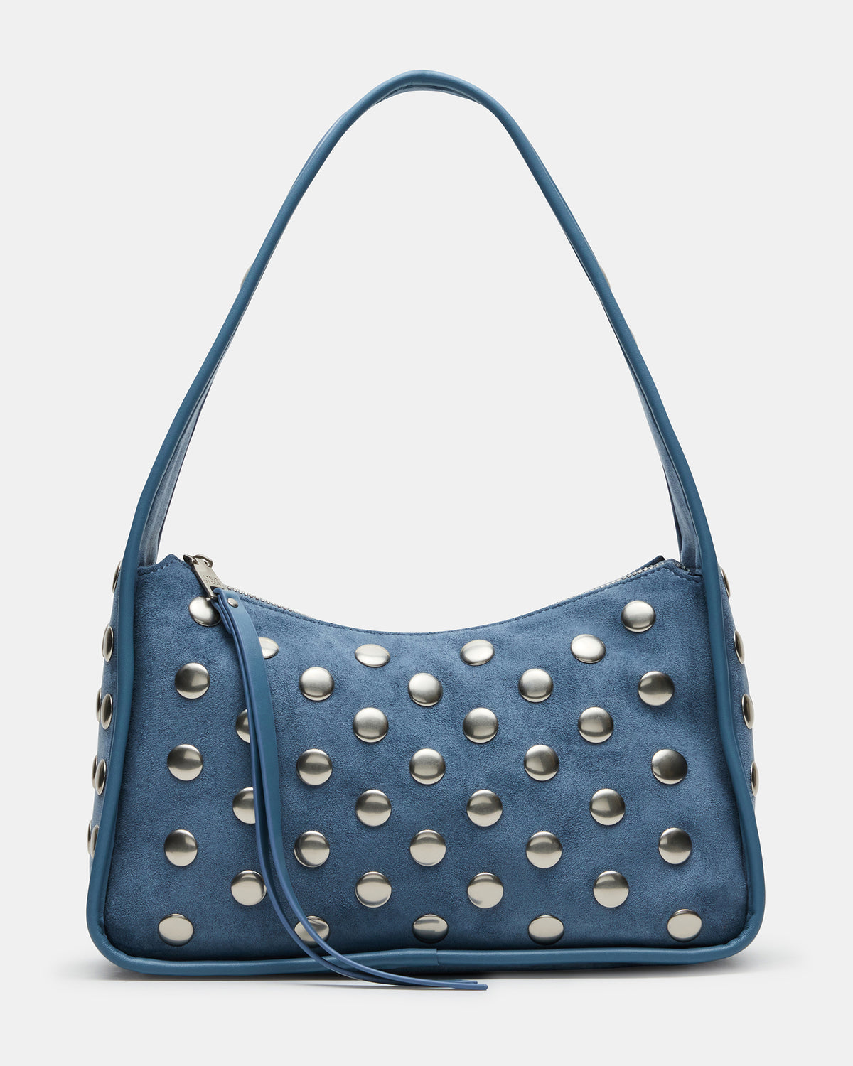 CHEYANN Bag Light Blue Hobo Dome-Studded Shoulder Strap Women's Handbag - Steve Madden