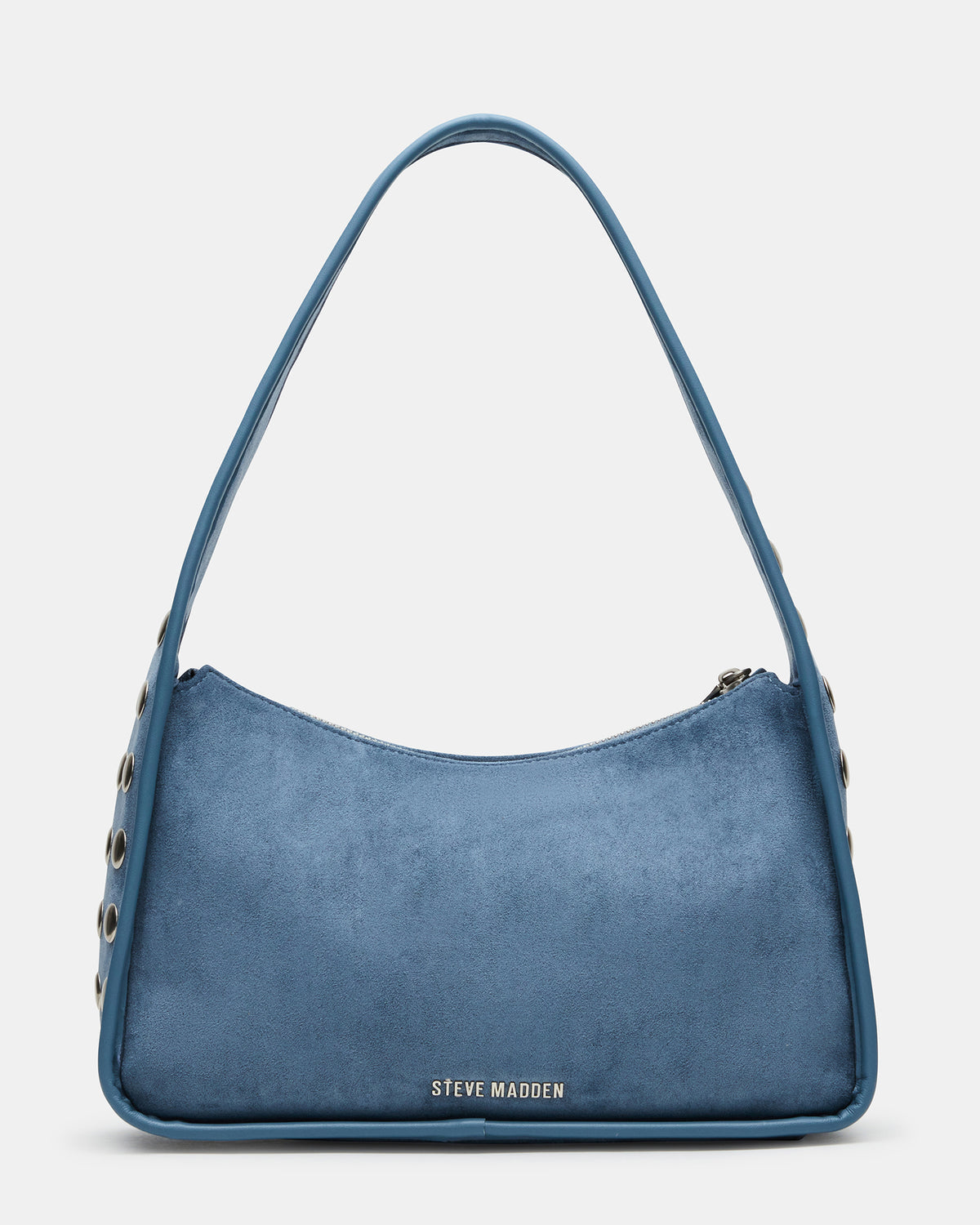 CHEYANN Bag Light Blue Hobo Dome-Studded Shoulder Strap Women's Handbag - Steve Madden