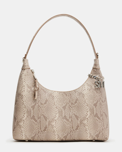 AMARI Bag Sand Snake Shoulder Strap Handbag - Steve Madden