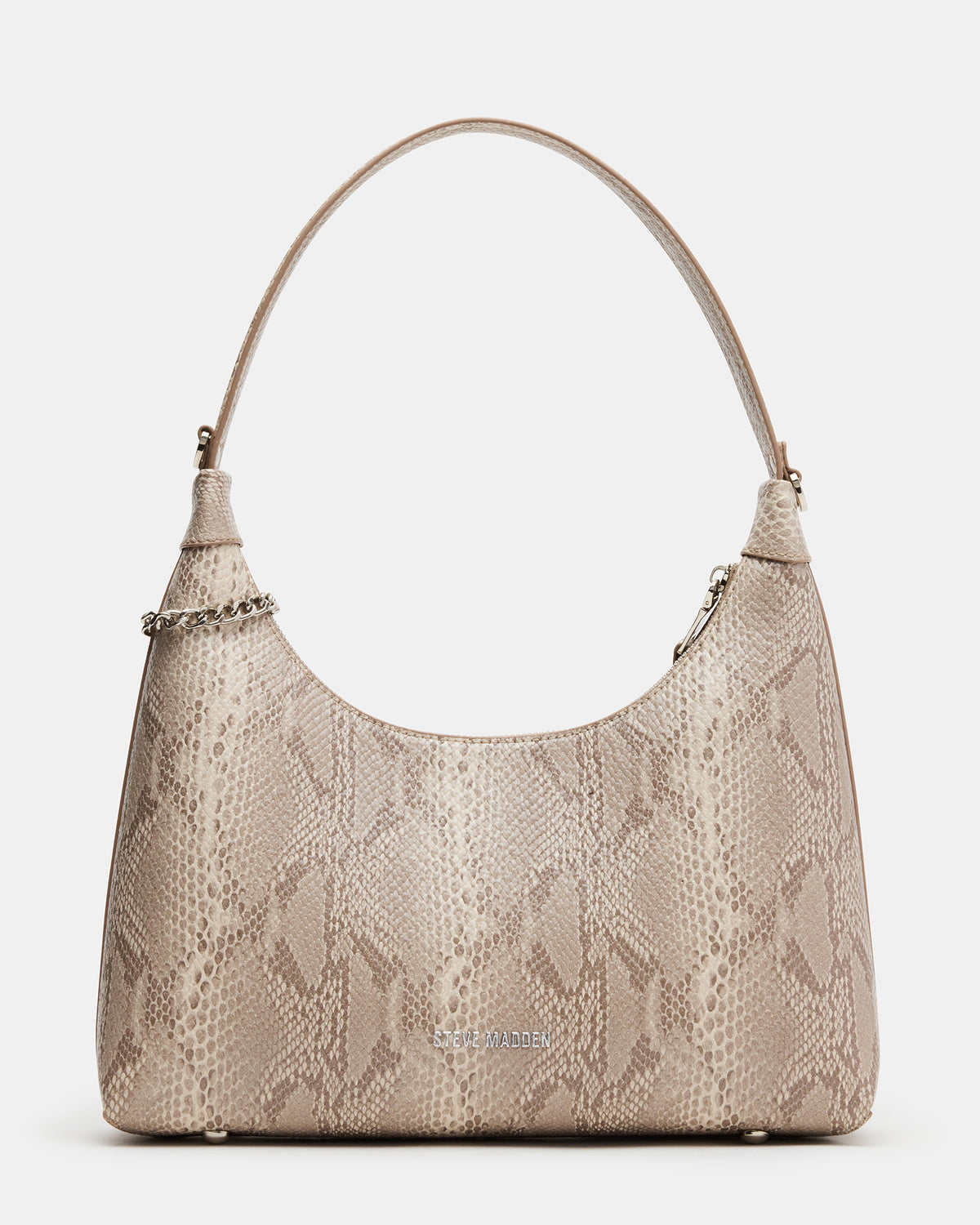 AMARI Bag Sand Snake Shoulder Strap Handbag - Steve Madden