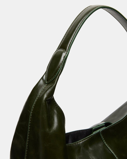 COLLINS Bag Olive Hobo Slouchy Shoulder Strap Tote Handbag - Steve Madden