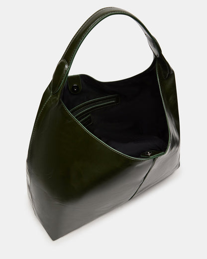 COLLINS Bag Olive Hobo Slouchy Shoulder Strap Tote Handbag - Steve Madden